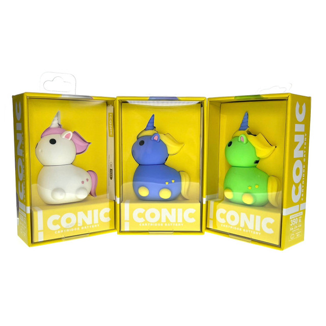 Iconic Unicorn Battery 1 Count Assorted Colors