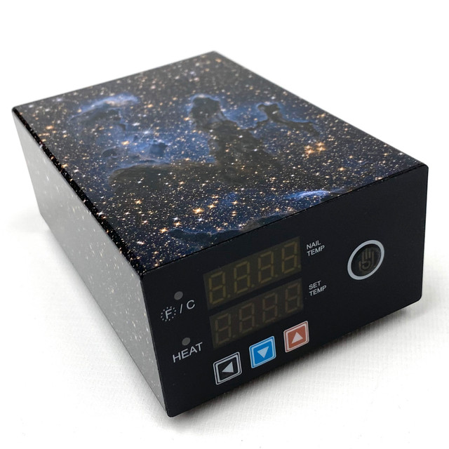 Micro E-Nail with XXL 30mm Flat Top Male - Pillars of Creation Wrap