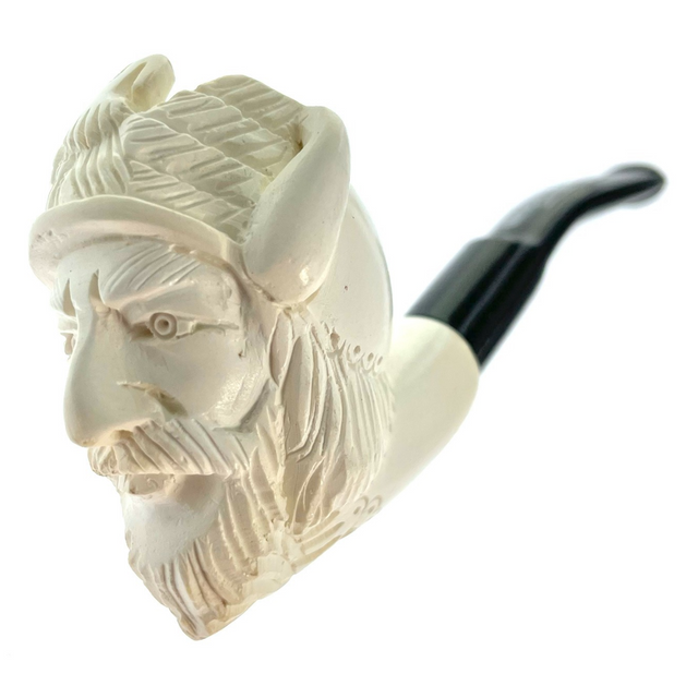 Mini Viking Pipe Paykoc Genuine Block Meerschaum NO Case M60046L