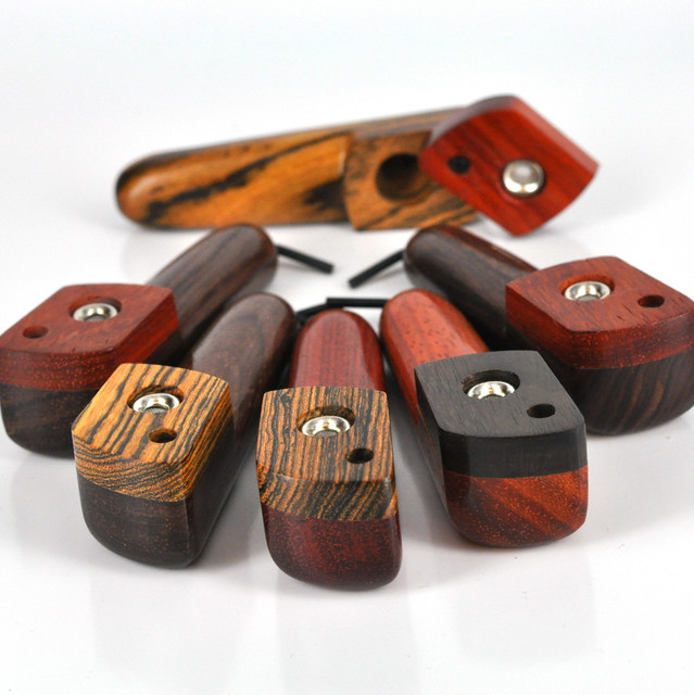 SKYTOPPER WOOD PIPE W/ WINDSCREEN 4" - USA TP30S