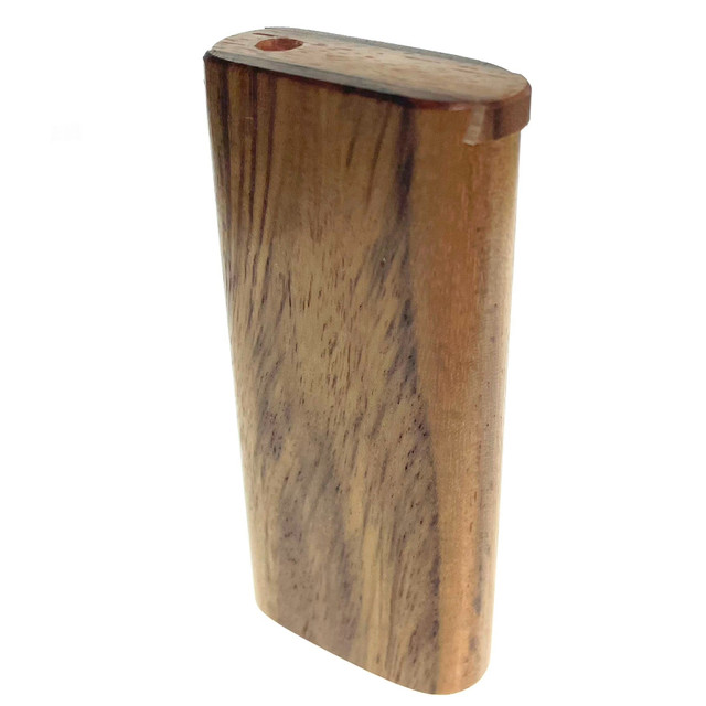 The Mill Large Teak Slide Top Dugout 1 Count