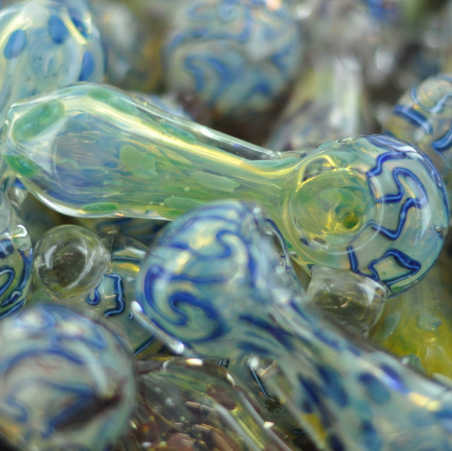 4" Heavy Hitter Glass Hand Pipe