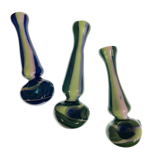 Dark Blue Dream Swirl Hand Pipe