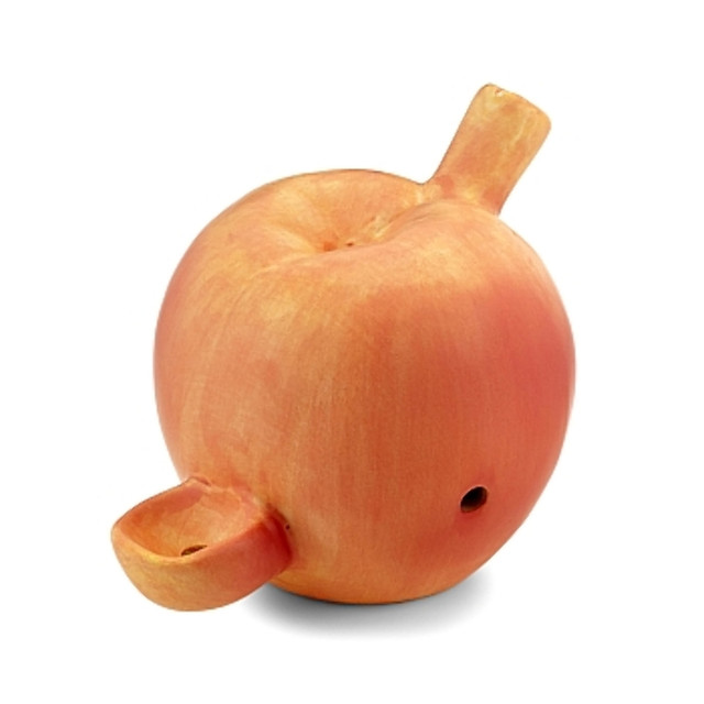 Ceramic Mini Peach Pipe