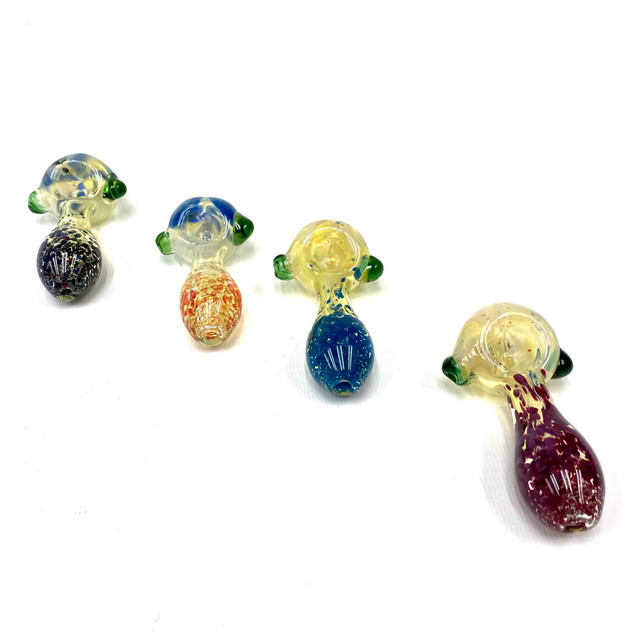 Lil Boo Revisited Electric Newgaloos 3" Glass Hand Pipe