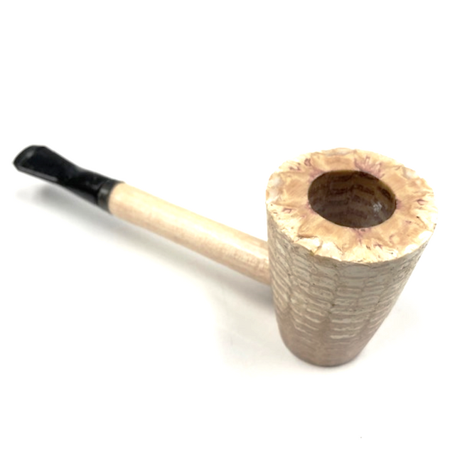 Cornabis Dubie 4.5" Corn Cob Pipe Missouri Meerschaum