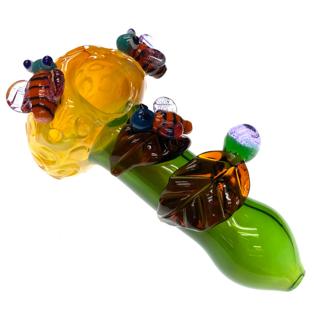 Honey N Bee's 5" Glass Handpipe