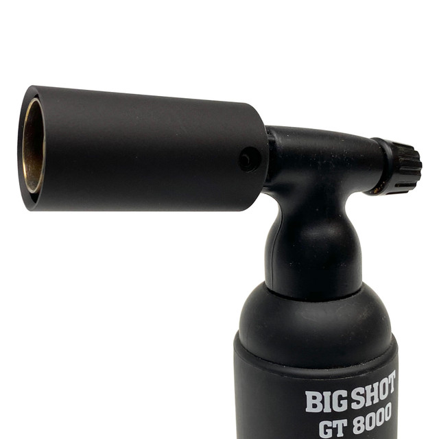 Matte Black Turbo Metal Nozzle Guard for Blazer Big Shot / Big Buddy Butane Torches