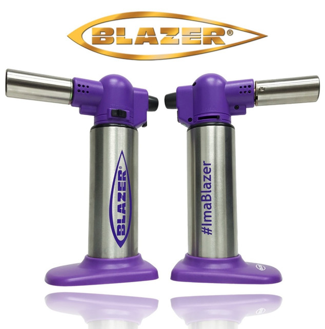 Blazer Big Buddy Turbo Torch, Purple & Silver