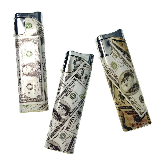 Crisp Money Lighters (50-Count, Assorted)