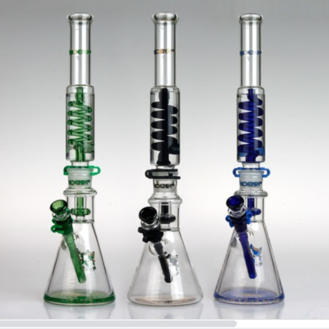 Beaker Base Glycerin Phoenix 18" Water Pipe 1 Count Assorted Color