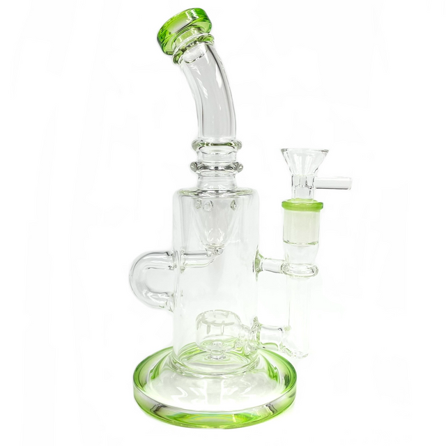 Funtime Recycler Water Pipe Glass on Glass 14mm 1 Count Assort