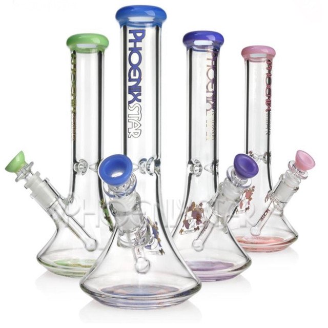 10" Angled Beaker PHOENIX Star Assorted 1