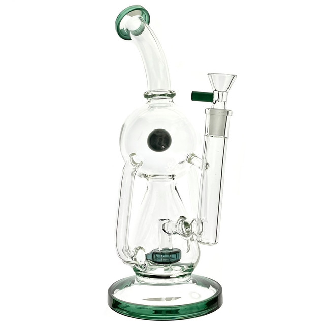 Gumball Machine Marble Water Pipe 14mm 11" 1 Count Assort