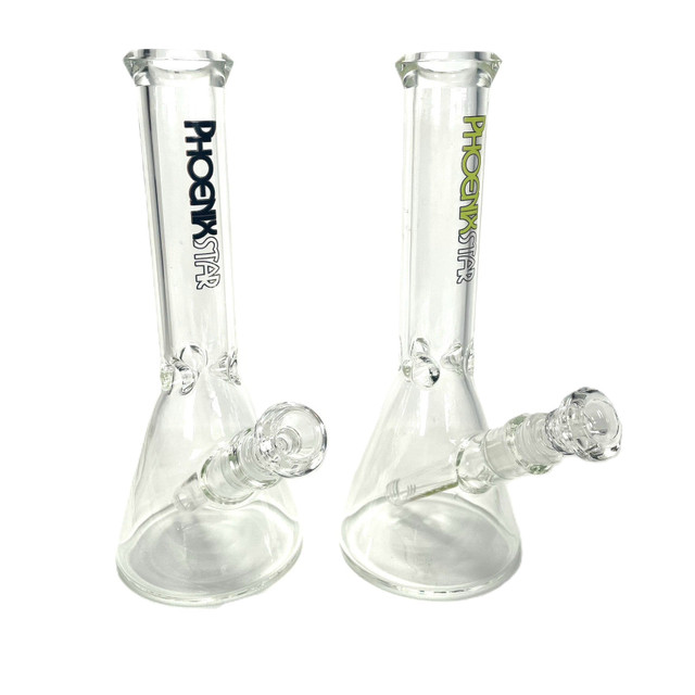 Phoenix Star 10" Thick Beaker 1 Count Assorted Colors